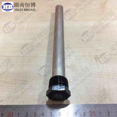 Flushing and Replacing the anode rod , water heater maintenance Magnesium anode rod