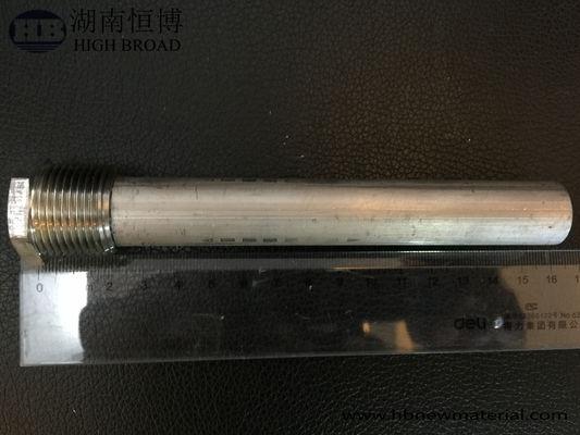 22mm Zinc Alloy Combo Anode Rod 3/4 NPT 750mm Dielectric Nipple Odor Control for Residential Water Heater
