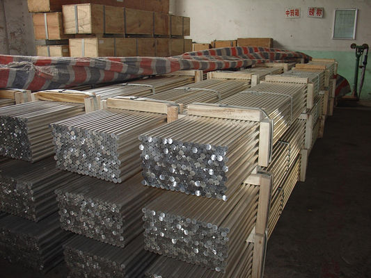 AZ31 Magnesium Mg Aluminum Alloy Rods / Bars High Tensile Strength