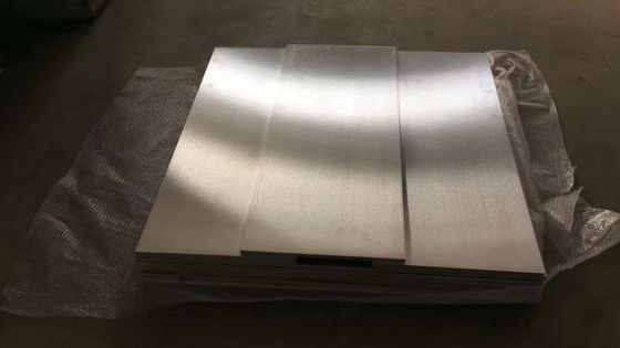HB30-HB90 Hardness Silver Magnesium Alloy Plating / Magnesium Alloy Slab For Wide Usage