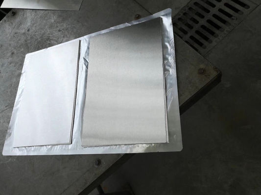 HB30-HB90 Hardness Silver Magnesium Alloy Plating / Magnesium Alloy Slab For Wide Usage