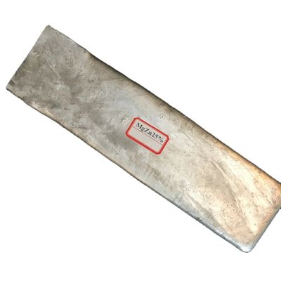 Smooth Silver Magnesium Alloy Ingots Irregular Ingot Shape for Enhanced Elongation
