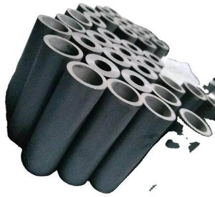 Hot Pressed Boron Carbide Sandblasting Nozzle Core Insert with HRA 93+ Hardness and 35x20mm Dimensions