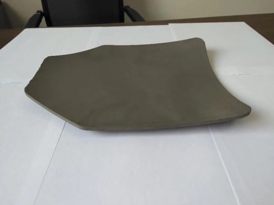 30x30mm Boron Carbide Ceramic Hexagonal Tile with Aramid Composite Backing for Ballistic Protection