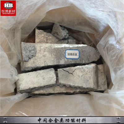 Al-Li 5 10 20% Aluminum Lithium alloy Ingot / Billet / Foil Rectangle Shape