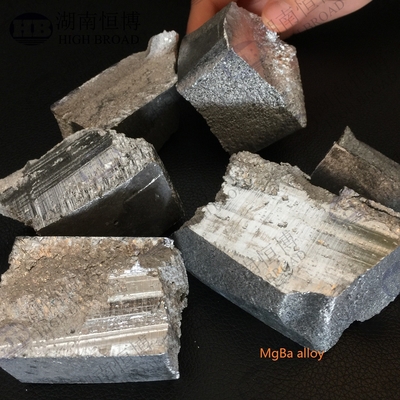 MgEr10 MgEr20 Magnesium Master Alloy Ingot Fit Improving Magnesium Alloy Performance