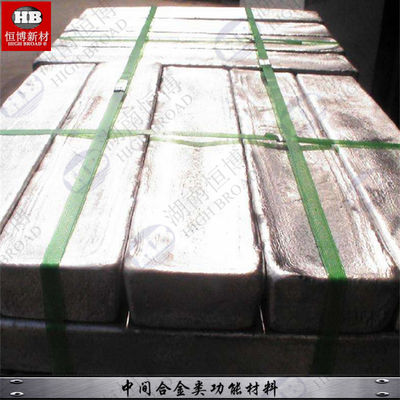 Magnesium Zinc Master Alloy MgZn20 MgZn30 Ingot with 20% and 30% Zinc Content for Anti Corrosion Magnesium Alloy Production
