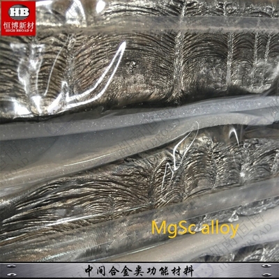 Magnesium Alloys , Aluminium Master Alloy Ingot Magnesium Scandium Alloy