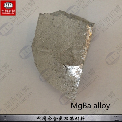 ISO Certified Magnesium Master Alloy Barium Alloy Mg 10 Mg 20 Master Alloy Ingot