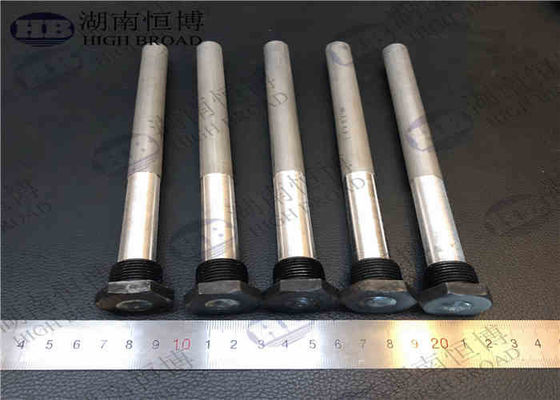 23cm / 9" Zinc Aluminum Anode Rod Fit Water Heater Tanks And Solar Water Heater Systems