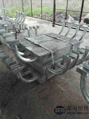 2.7 G/cm3 Aluminium Sacrificial Anode Rectangular / Square / Trapezoid-shaped