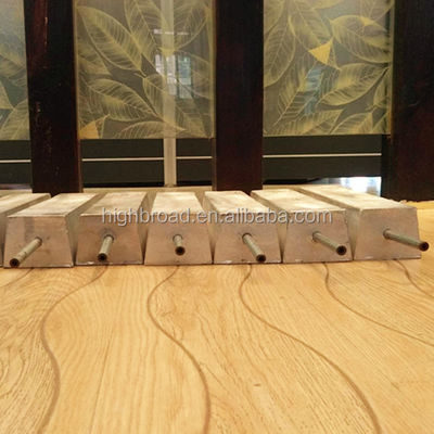 Corrosion Protection AZ / HP Alloy Heat Pump Water Heater Tank Powered MMO Titanium Anode with Mg Rod