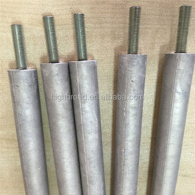 Water Heater Aluminum Sacrificial Anode Rod 3/4 NPT Thread 900mm Length 2.5kg Al-Zn-Mg Alloy Replacement