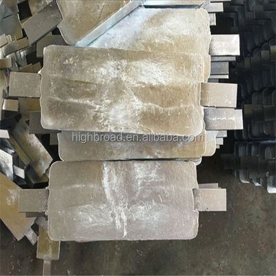 Cooling Tower Aluminum Sacrificial Anode Cylinder Type 350x80mm Flange Mount 7.5kg Al-Zn-In Industrial Water Protection