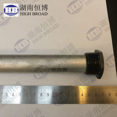 Twin Pack 3/4 Inch NPT Magnesium Water Heater Anode Rod 38 Inch Dual Replacement Set with Thread Tape