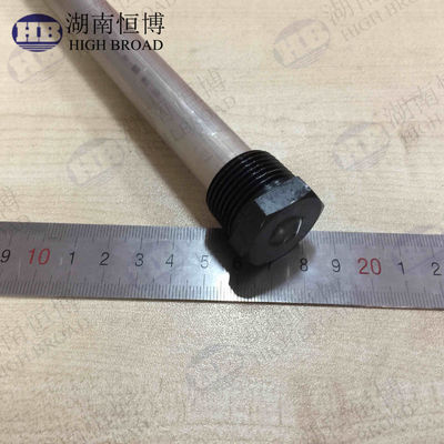 16mm Diameter Solar Water Heater Anode Rods For Steel Tanks High Tensile Strength
