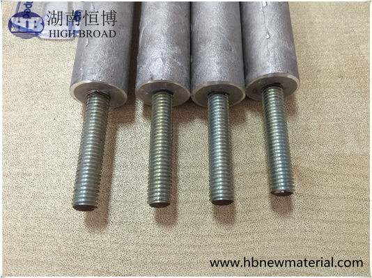 Extended Life 0.84 Inch Magnesium Water Heater Anode Rod 48 Inch for Large Capacity Commercial Residential Tanks