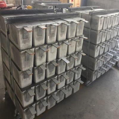 Marine Al-Zn-In Aluminum Sacrificial Anode with 2500 A.h/kg Current Capacity and ASTM B418 Standard