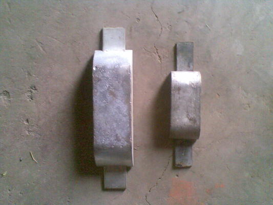Flush-Mounted Aluminum Anode With Solid Rod Insert for off-shore cathodic protection more compliant to the structure’s geometric shape and has lower effect on resistance