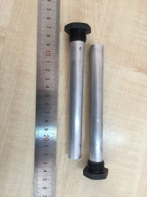 High Purity AZ63 Magnesium Sacrificial Anode Rod 44 Inch 3/4 NPT for Cathodic Protection Marine Water Tank