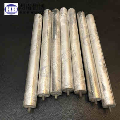 19mm Zinc Alloy Flexible Link Anode Rod 3/4 NPT 900mm Anti-Odor Protection for Condenser System
