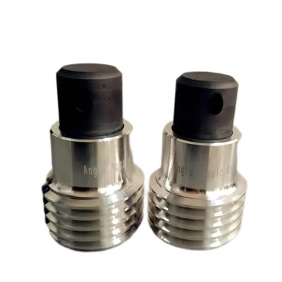 Boron Carbide Nozzle with 45 Degree Bent Tip for Hard-to-Reach Surface Access - 140x4.8mm