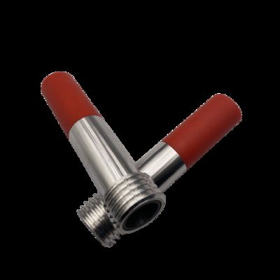Boron Carbide Sandblasting Nozzle with M14x1.5 Coarse Thread, HRA 93+ Hardness, and 600°C Max Temperature