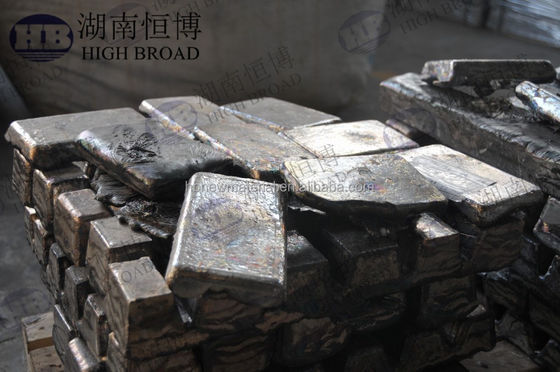 High Purity Magnesium Silicon Alloy Ingot MgSi10 with Si10% and Si25% for High Temperature Resistance