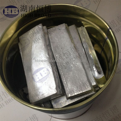 AlZn20% Alloy Ingot Aluminum Zinc Master Alloy with Zn 20% Content 6-8kgs Weight for Grain Refining