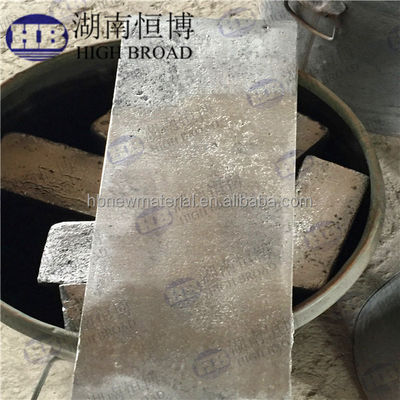 Industrial Grade MgPr Master Alloy with 10%-30% Praseodymium Content for Grain Refinement in Magnesium Alloys