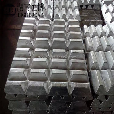 Aluminium Molybdenum Alloy Ingot with Mo 5%-10% Rare Earth Content 10%-20% for 720℃-780℃ Addition Temperature