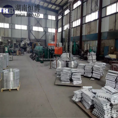 Aluminium Molybdenum Alloy Ingot with Mo 5%-10% Rare Earth Content 10%-20% for 720℃-780℃ Addition Temperature