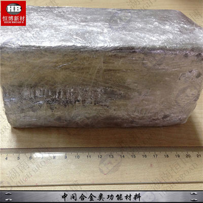 Aviation Grade Magnesium Lithium Master Alloy MgLi10 Ingot for Grain Refiners and Modifiers