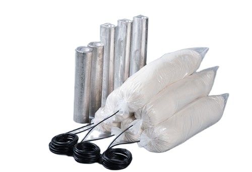 32 lb AZ63 Magnesium Anode for Underground Pipelines Anti Fouling Cathodic Protection