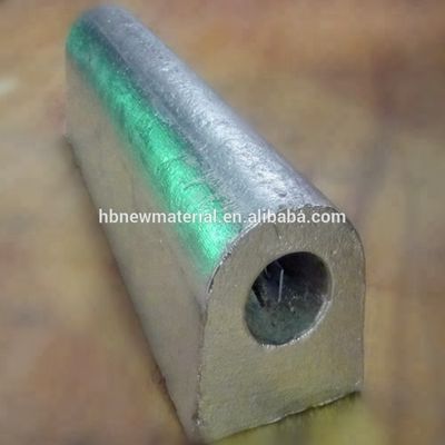 AZ63 Grade Magnesium Anode for Gas Service Entrance Piping with Standard Potential
