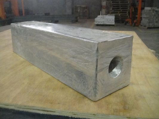 AZ63 Grade Magnesium Anode for Gas Service Entrance Piping with Standard Potential