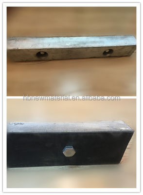 ISO9001:2008 Certified Sacrificial Aluminum Bracelet Anode for Galvanic Corrosion Protection with GB/T 4948-2002 Standard