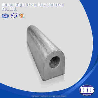 Low Potential High Potential Customized Shape AZ63 Magnesium Anode for Cathodic Protection Systems