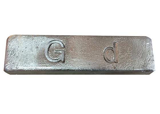 MgGd30 Magnesium Gadolinium Alloy Ingot For Grain Refinement Metal