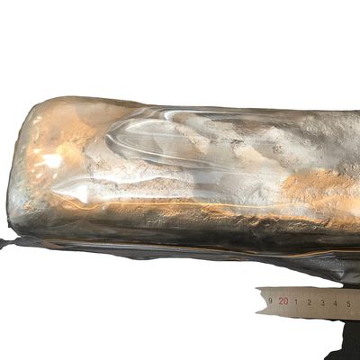 Aluminum Silver AlAg Master Alloy 5-20% Ag Content Ingot for Grain Refinement
