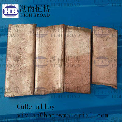Copper Beryllium Master Alloy with 3% 4% 5% Beryllium Content for Enhanced Mechanical Properties