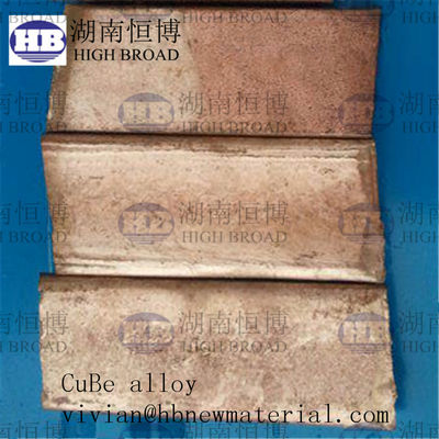 Copper Beryllium Master Alloy with 3% 4% 5% Beryllium Content for Enhanced Mechanical Properties