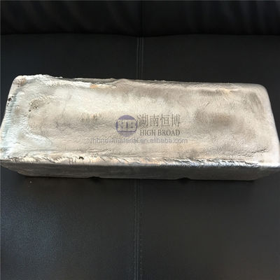Wholesale AlZn20% Master Alloy Ingot with 6-8kgs Weight for Grain Refining in Aluminum Alloys