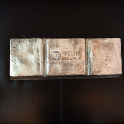 Wholesale AlZn20% Master Alloy Ingot with 6-8kgs Weight for Grain Refining in Aluminum Alloys