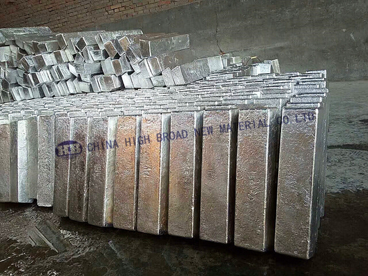 Aluminum Ytterbium Magnesium Master Alloy AlYb10 Ingot Are Used Worldwide