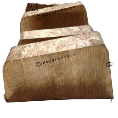 Copper Titanium Master Alloy CuTi50 with 50% Titanium Ingot Shape for Grain Refinement