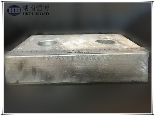 Aluminum Sacrificial Anode with Al-In-Zn Alloy for Marine Applications and DNV Certified Cathodic Protection