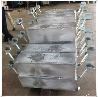 Underground Pipeline Aluminum Sacrificial Anode Backfill Package 1200mm 25kg Al-Zn-In Alloy Buried Cathodic Protection