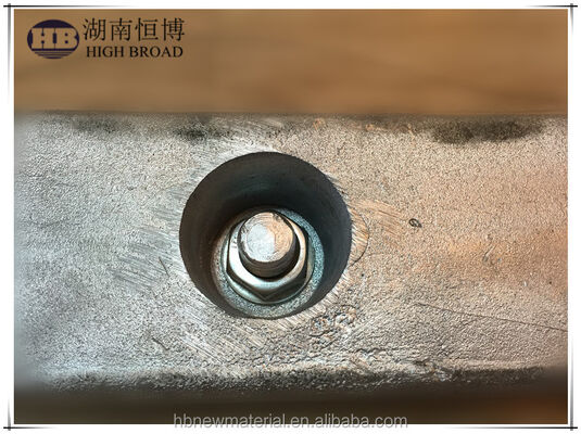 Best Selling Magnesium Aluminum Zinc Alloy Cast Sacrificial Anode for Cathodic Protection in Ship Equipment