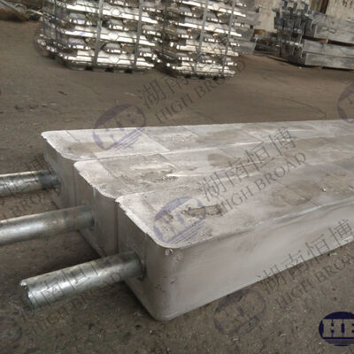 High Efficiency Al-Zn-In-Cd Aluminum Sacrificial Anode for Corrosion Prevention in Ship Hulls ASTM GAIII Standard